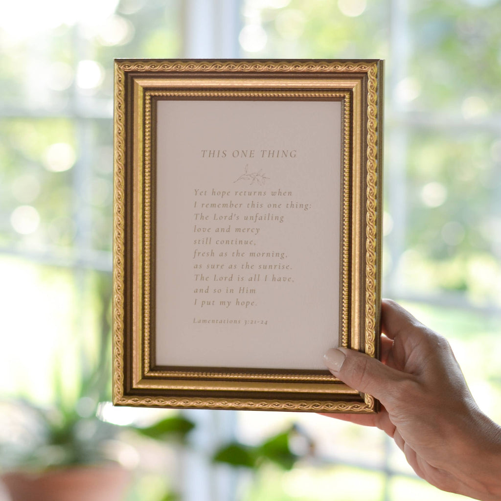 This One Thing Artwork - PRINT ONLY