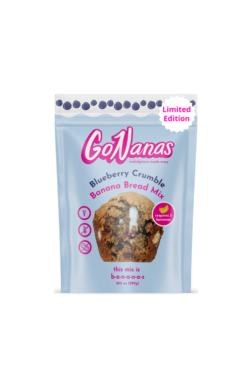 Blueberry Crumble Banana Bread Mix