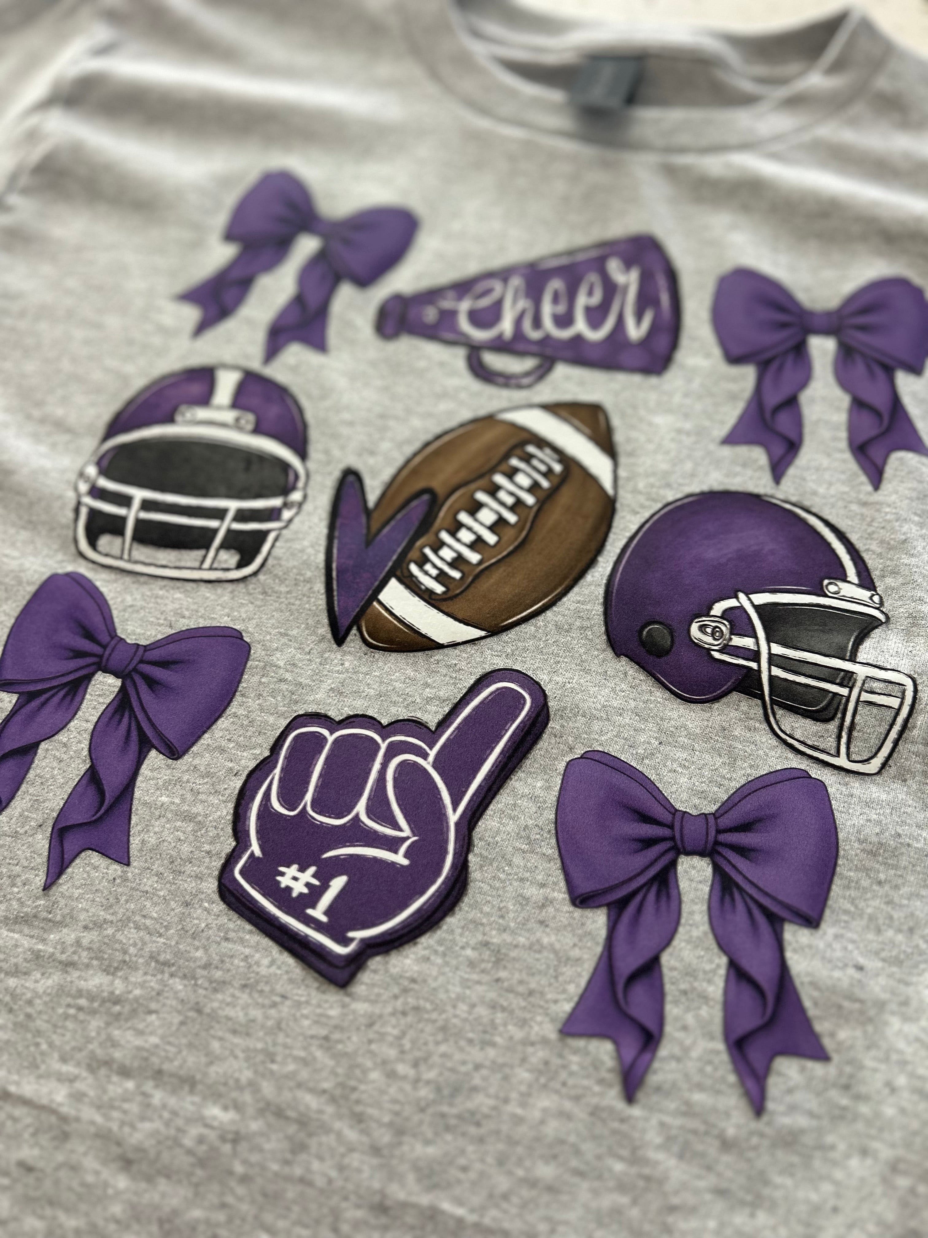 Football School Spirit - purple (toddler)
