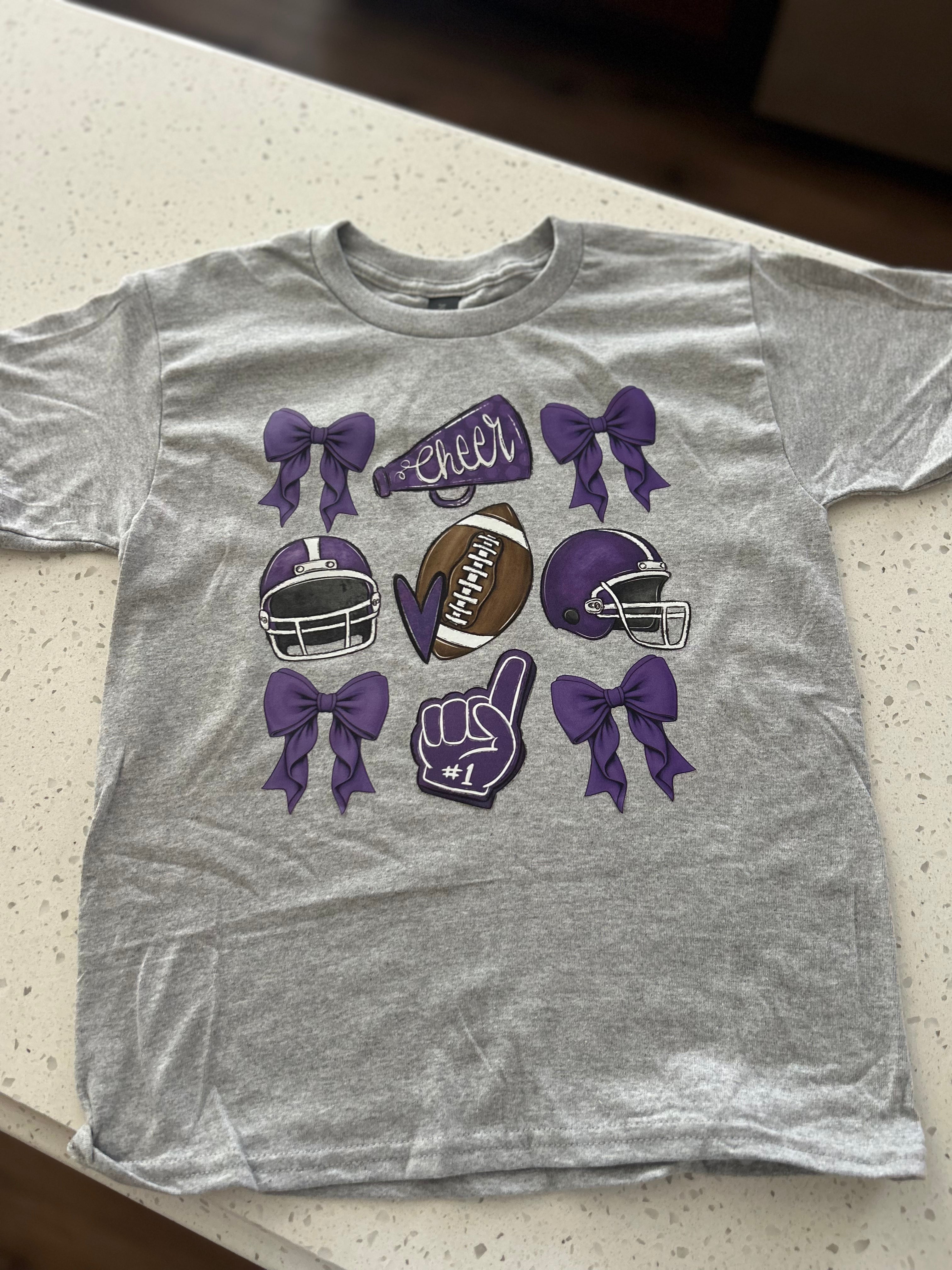 Football School Spirit - purple (youth)