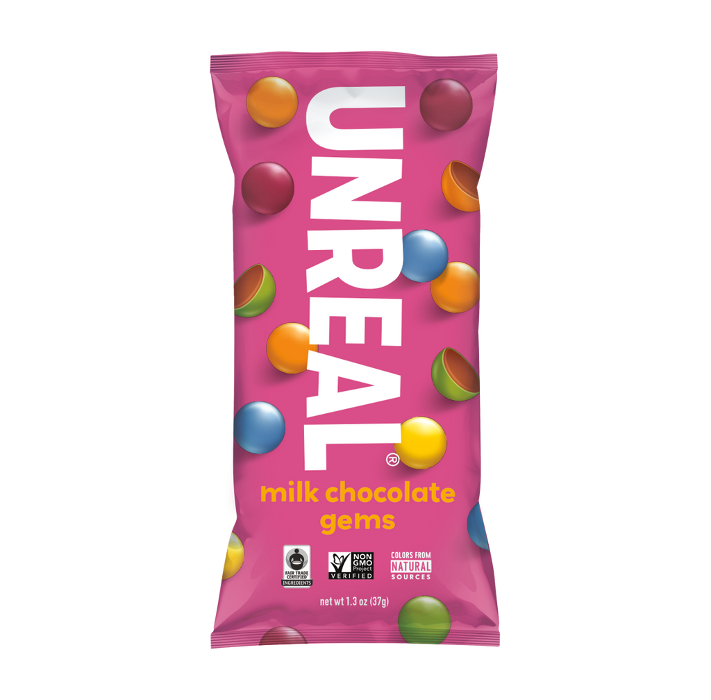 MIlk Chocolate Gems Snack Size - 12 Count