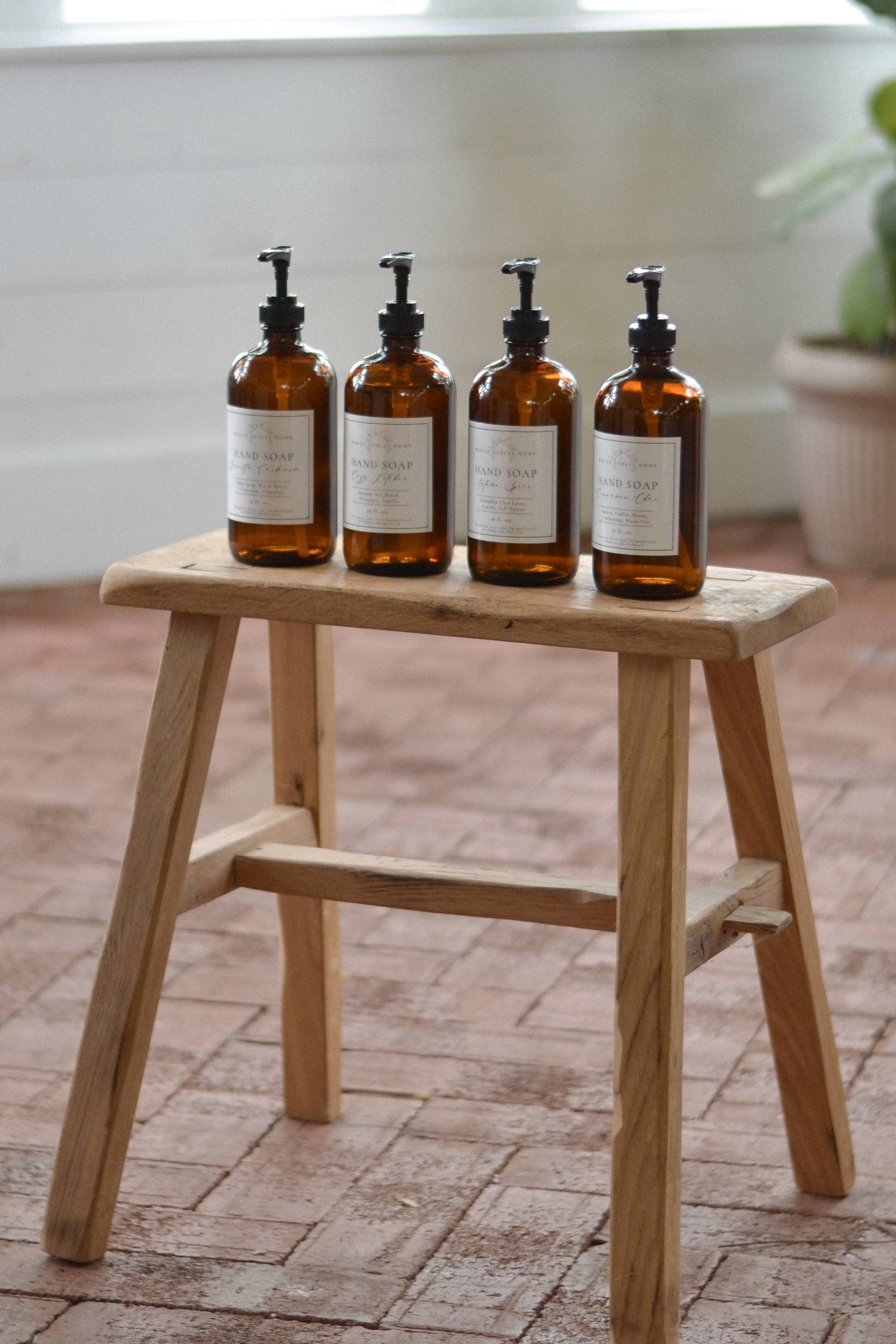 Cinnamon Chai Hand Soap In Glass Jar | Made In USA